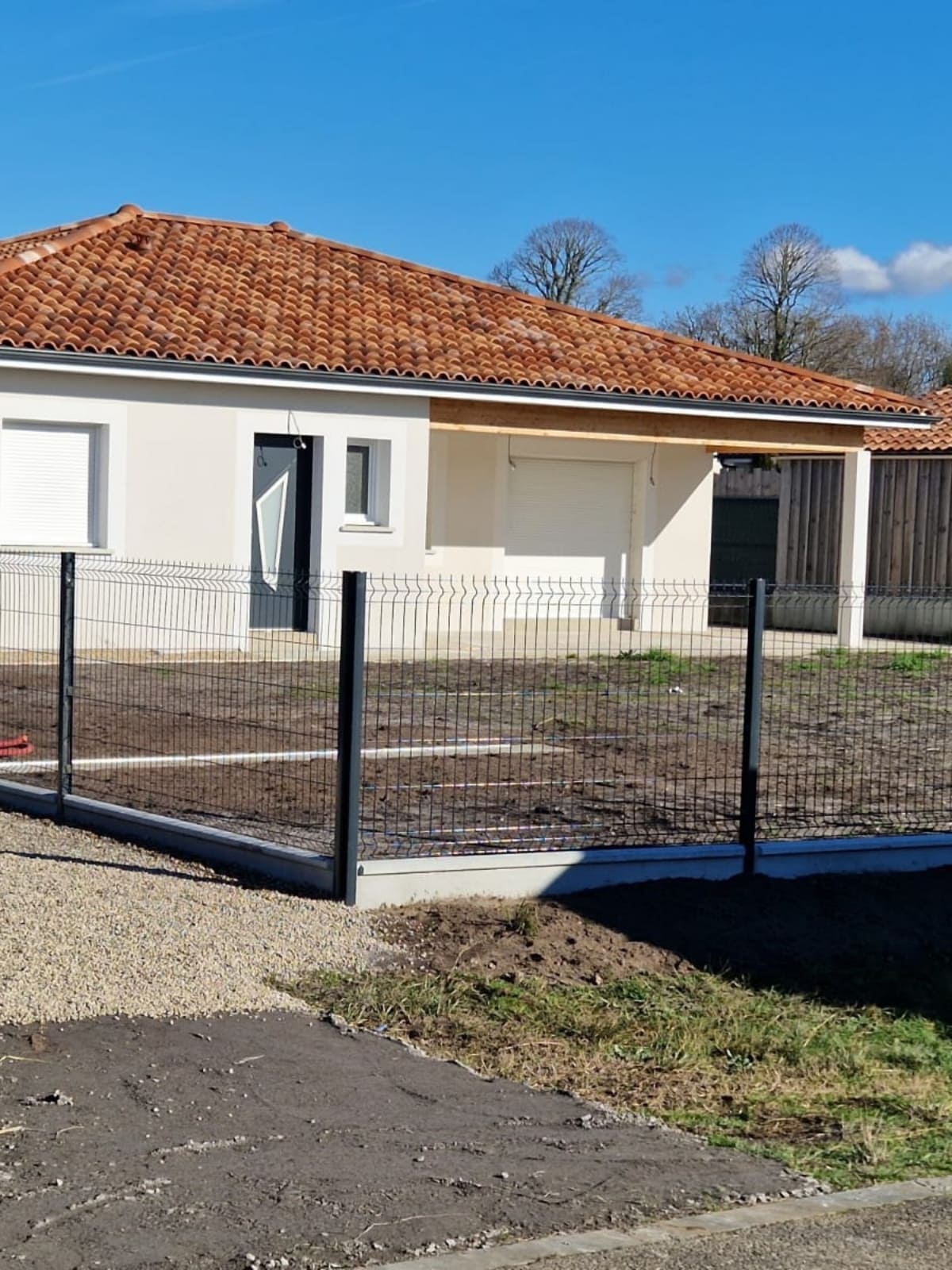 Haudebourg Pere Et Fils Terrassement Biscarrosse Nos Clotures En Panneaux Rigides Avec Occultation 1