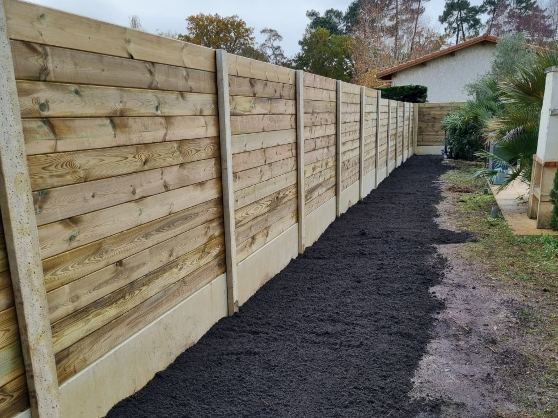 Haudebourg Pere Et Fils Terrassement Biscarrosse Nos Clotures En Bois 1