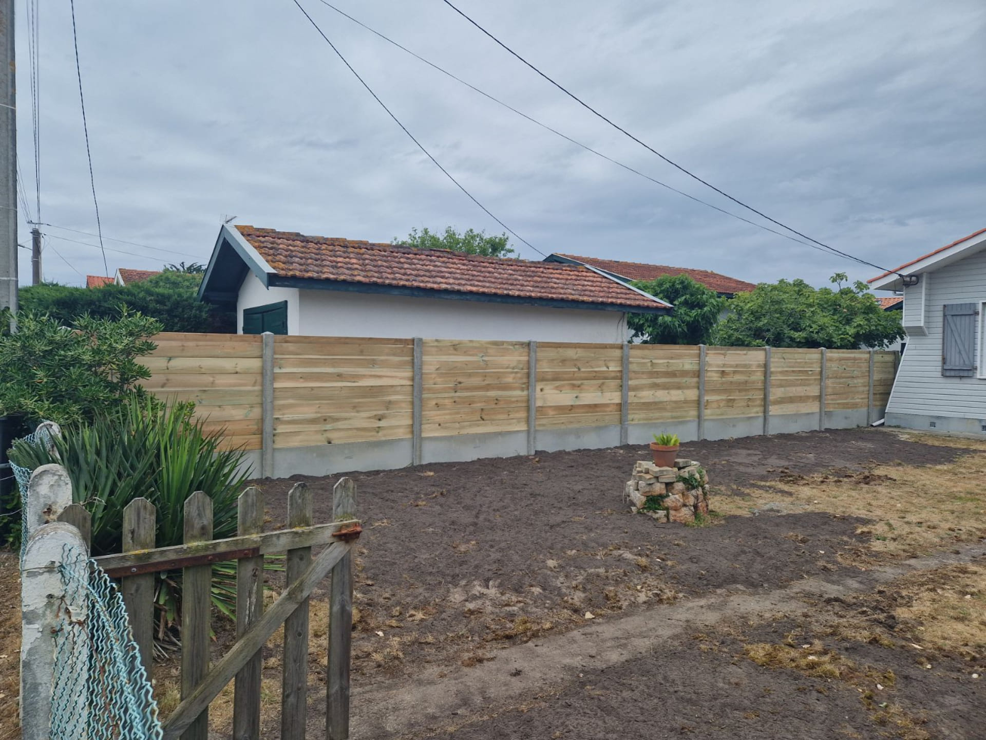 Haudebourg Pere Et Fils Terrassement Biscarrosse Nos Clotures En Bois 2