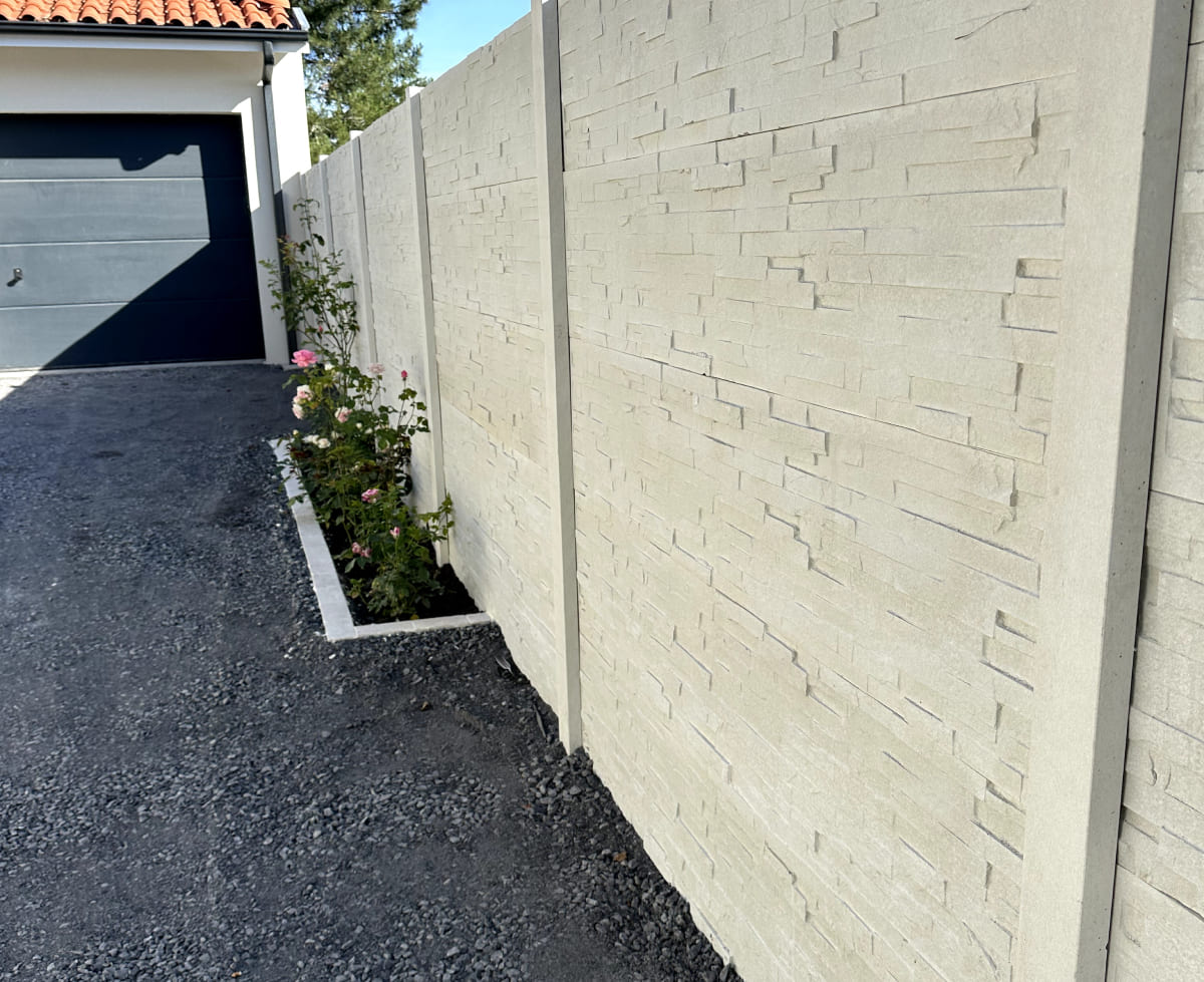 Haudebourg Pere Et Fils Terrassement Biscarrosse Nos Clotures En Plaques De Beton 1